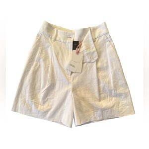 NWT Alex Marie White Linen Shorts Women’s Size 2
